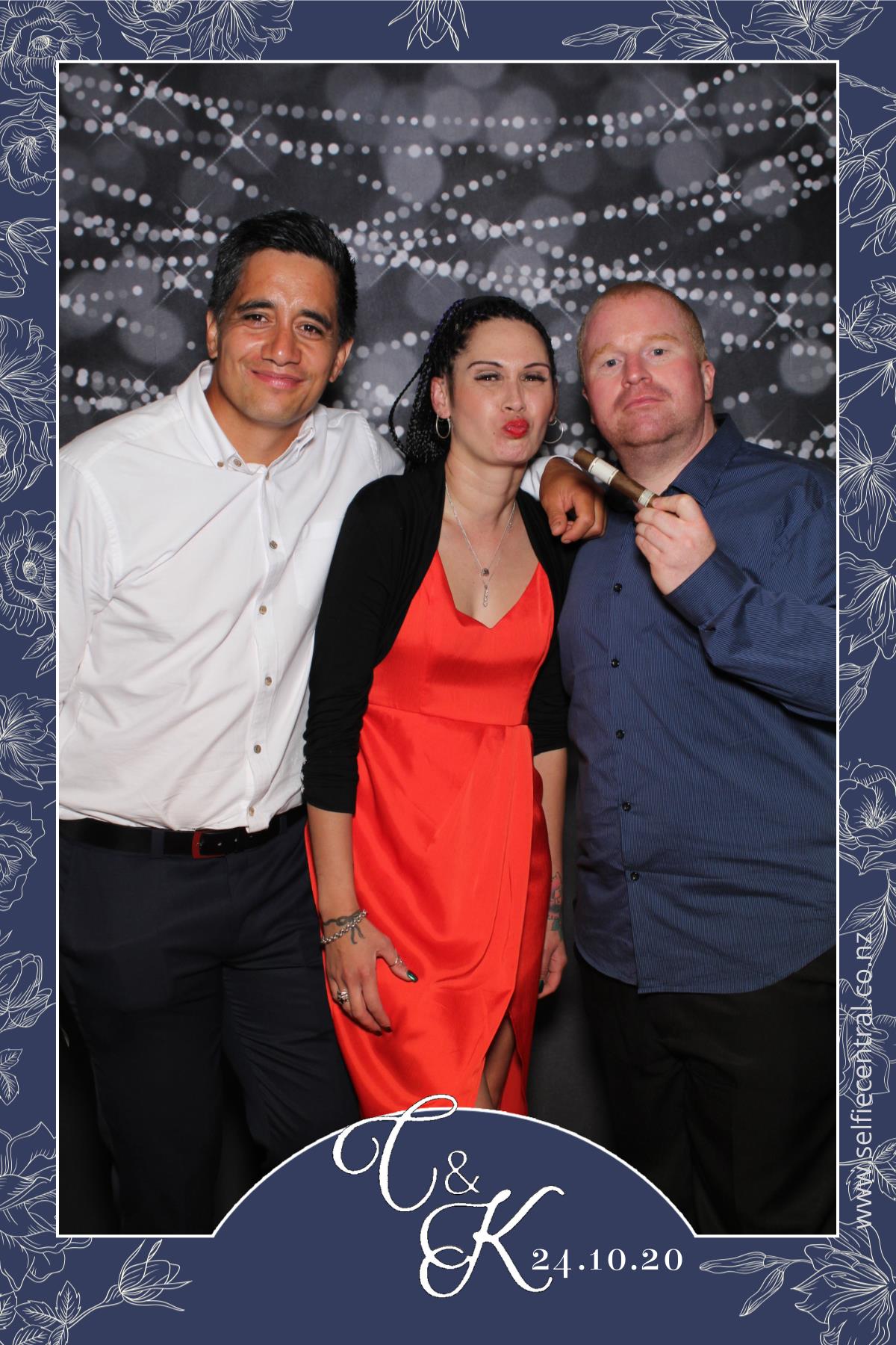 Christopher & Kataraina's wedding | View more photos from the event at gallery.photobooth.co.nz/u/SelfieCentral/Christopher-Katarainas-wedding